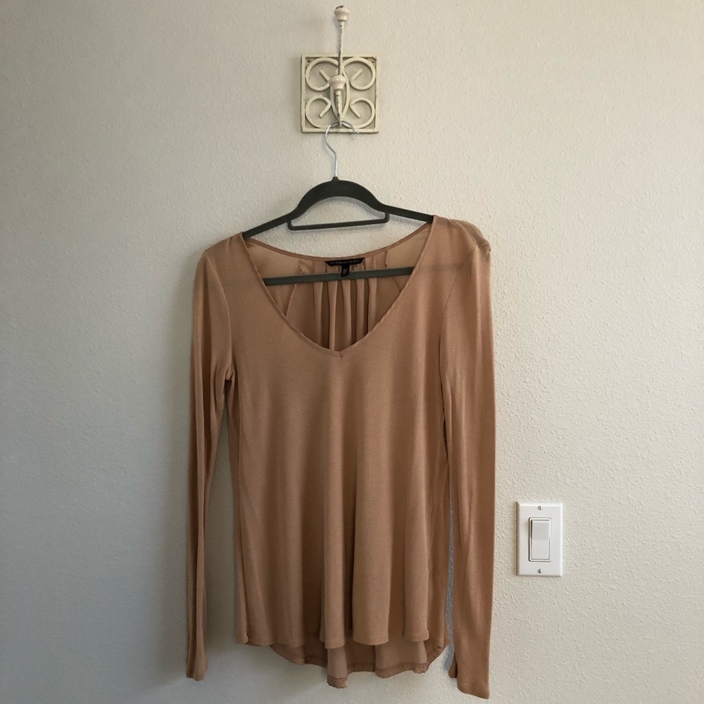 Victoria Secret Tan Blouse
